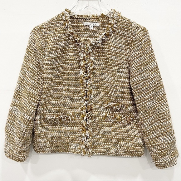 Cabi Phoebe Tweed Blazer Jacket Medium Style #343 - Picture 1 of 9